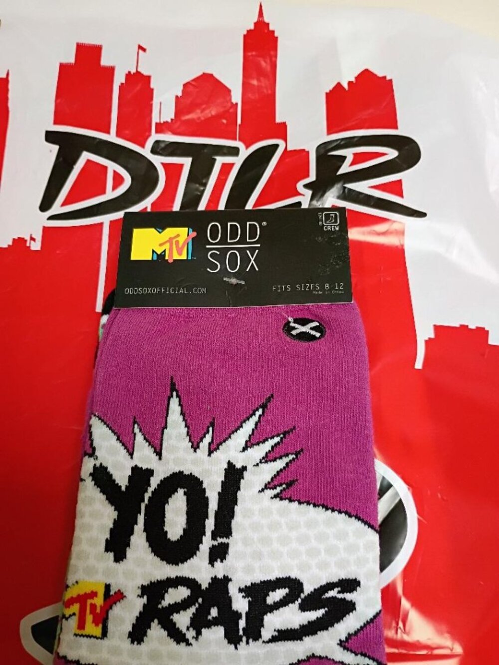 Yo! MTV Raps Socks